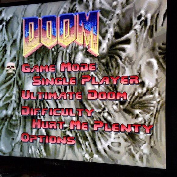 Doom PS1 PSone Playstation 1 Long Box GRAIL ridge variant - Picture 7 of 7